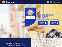 Tablet Screenshot of froogleapp.com